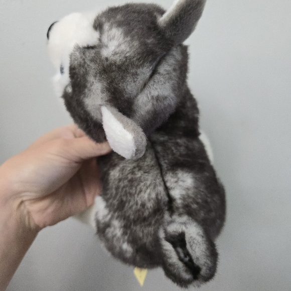 Miyoni by Aurora Siberian Husky Puppy Dog Wolf Plush Stuffed Animal - Picture 7 of 10